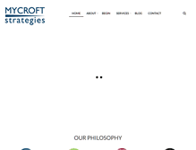 Tablet Screenshot of mycroftstrategies.com